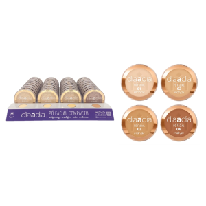 PÓ FACIAL VEGANO NATURAL MAHAV CX 36 PÇS