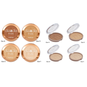 4 UNDS PÓ FACIAL VEGANO NATURAL MAHAV