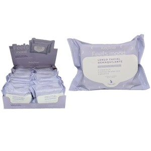 LENÇO DEMAQ. FRAGRÂNCIA DE ALGODÃO RUBY ROSE CX 12 PÇS