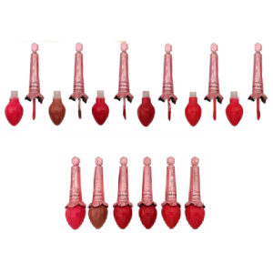 6 UNDS LIP GLOSS HEXAGONO LUA & NEVE