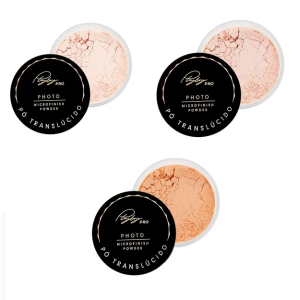 3 UNDS PÓ TRANSLÚCIDO PLAYBOY