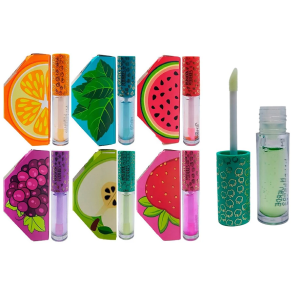 6 UNDS LIP OIL GLOSS LABIAL QUITANDA SUPER PODERES