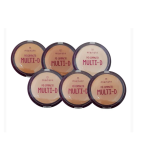 6 UNDS PÓ COMPACTO MULTI-D MIA MAKE