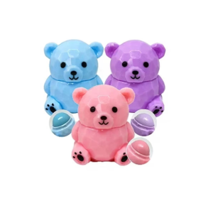 3 UNDS LIP BALM HIDRATANTE INCOLOR URSINHO MIA TEEN