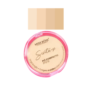 4 UNDS PO COMPACTO MATTE SINTA SE MISS ROSE