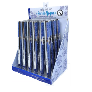 CANETA DELINEADORA PEROLA NEGRA MIA MAKE CX 24 PÇS