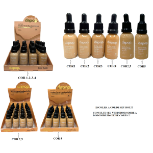 BASE FLUÍDA BEM BASIQUINHA DAPOP CX 24 PÇS