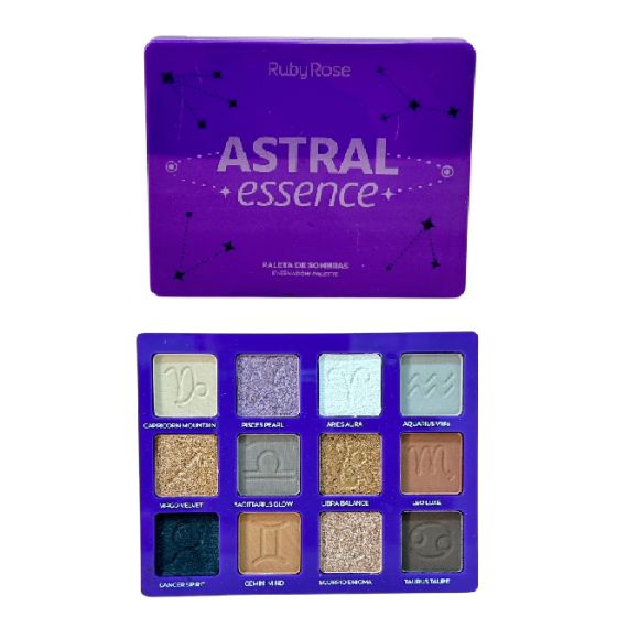 PALETA DE SOMBRAS ASTRAL ESSENCE RUBY ROSE