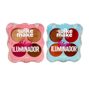 2 UNDS BLUSH ILUMINADOR WIKE MAKE