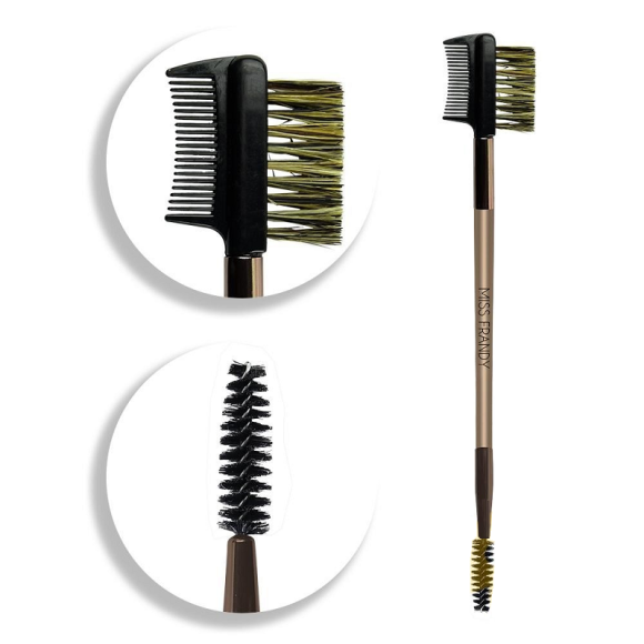 PINCEL DUPLO PARA SOBRANCELHA MISS FRANDY